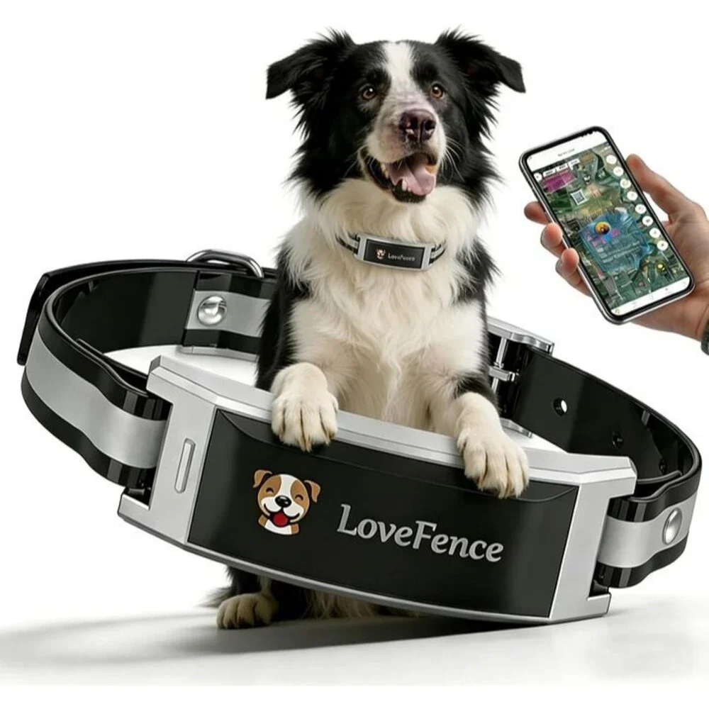 Wireless Dog Fence, GPS Dog Collar Fence System